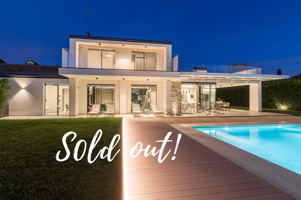 Lazise: high tech villa with lake view SOLD OUT!